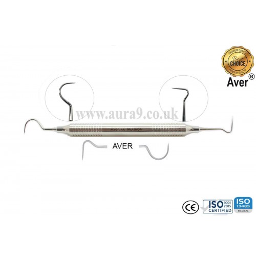 Stainless Steel Dental Probe No. 9/54 